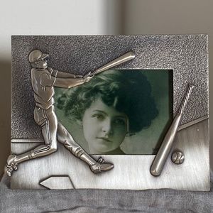 Linco Die-Cast Metal Baseball Player Frame BNIB